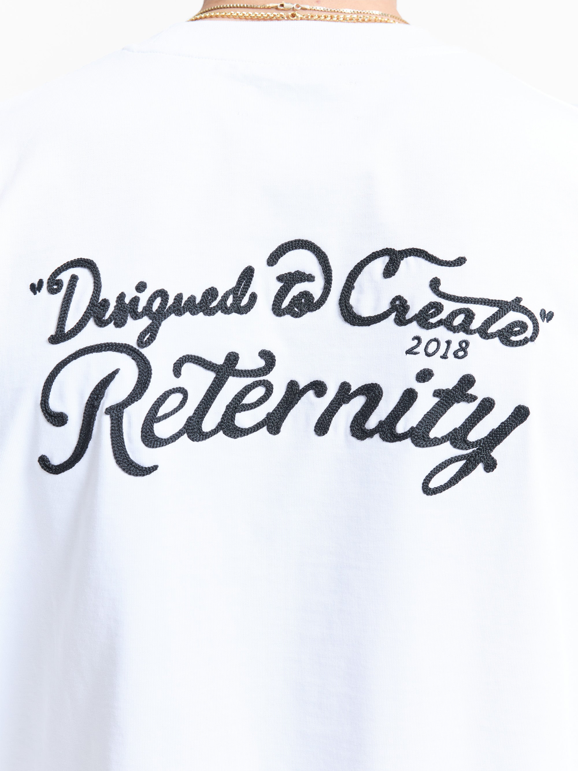 Camiseta Reternity Designed To Create White