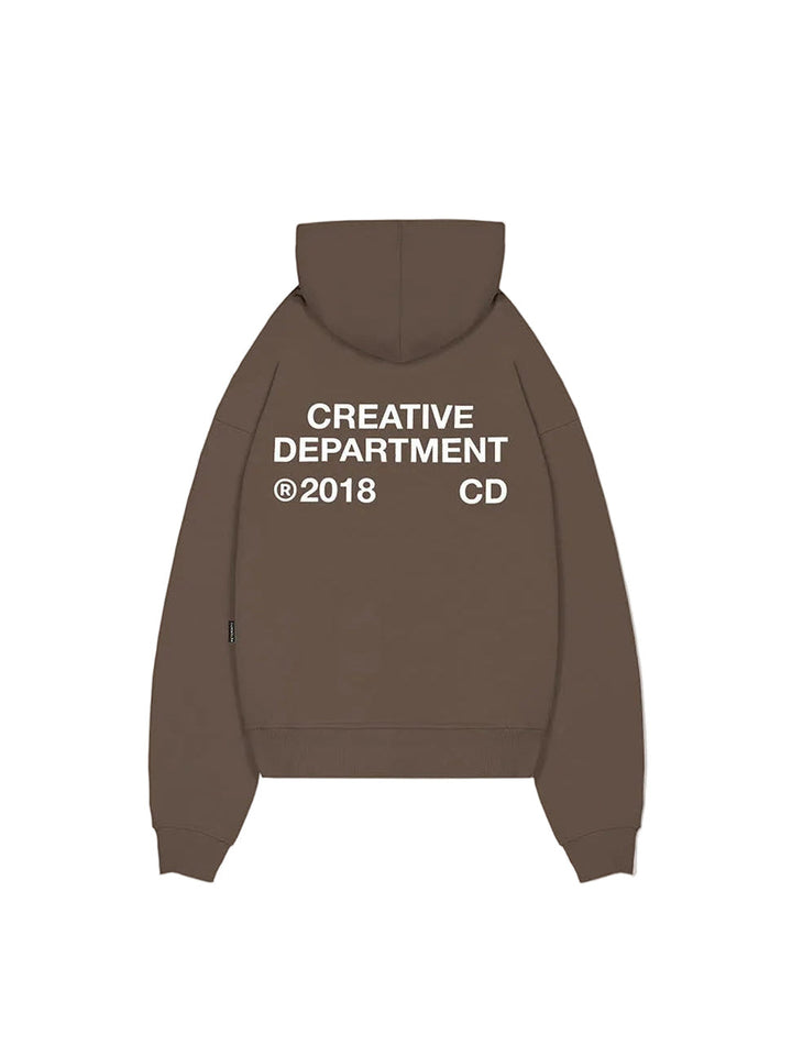 Sudadera Reternity Creative Department Marron