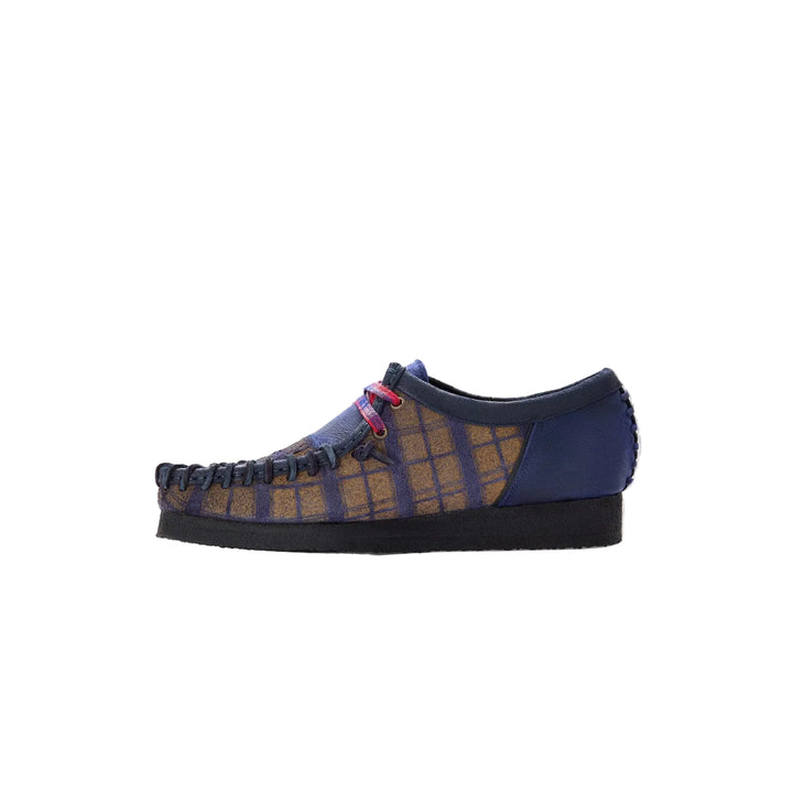 Clarks Originals Wallabee Nicholas Daley Navy Combi perfil lateral edición limitada