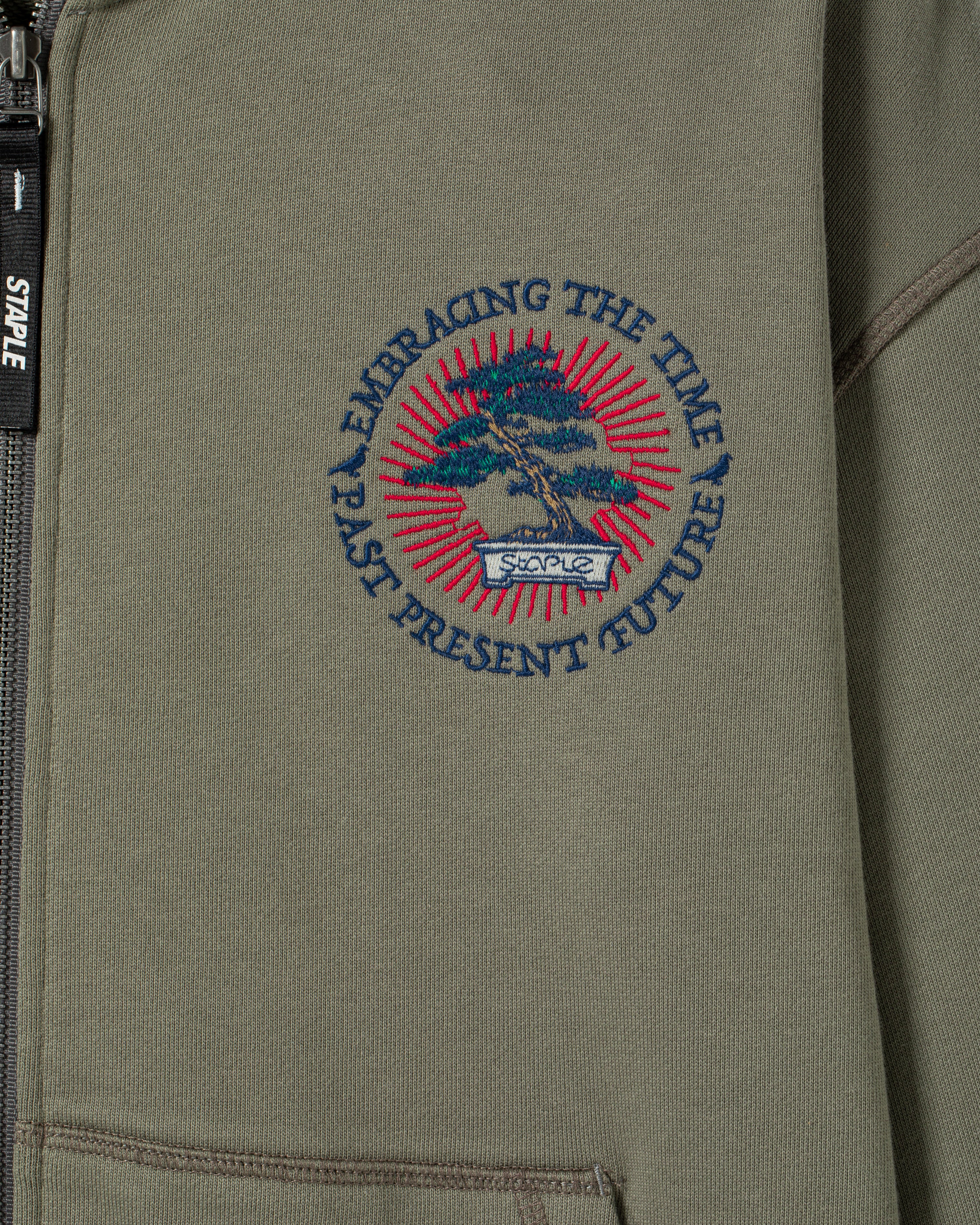 Sudadera Staple Bonsai Zip Up