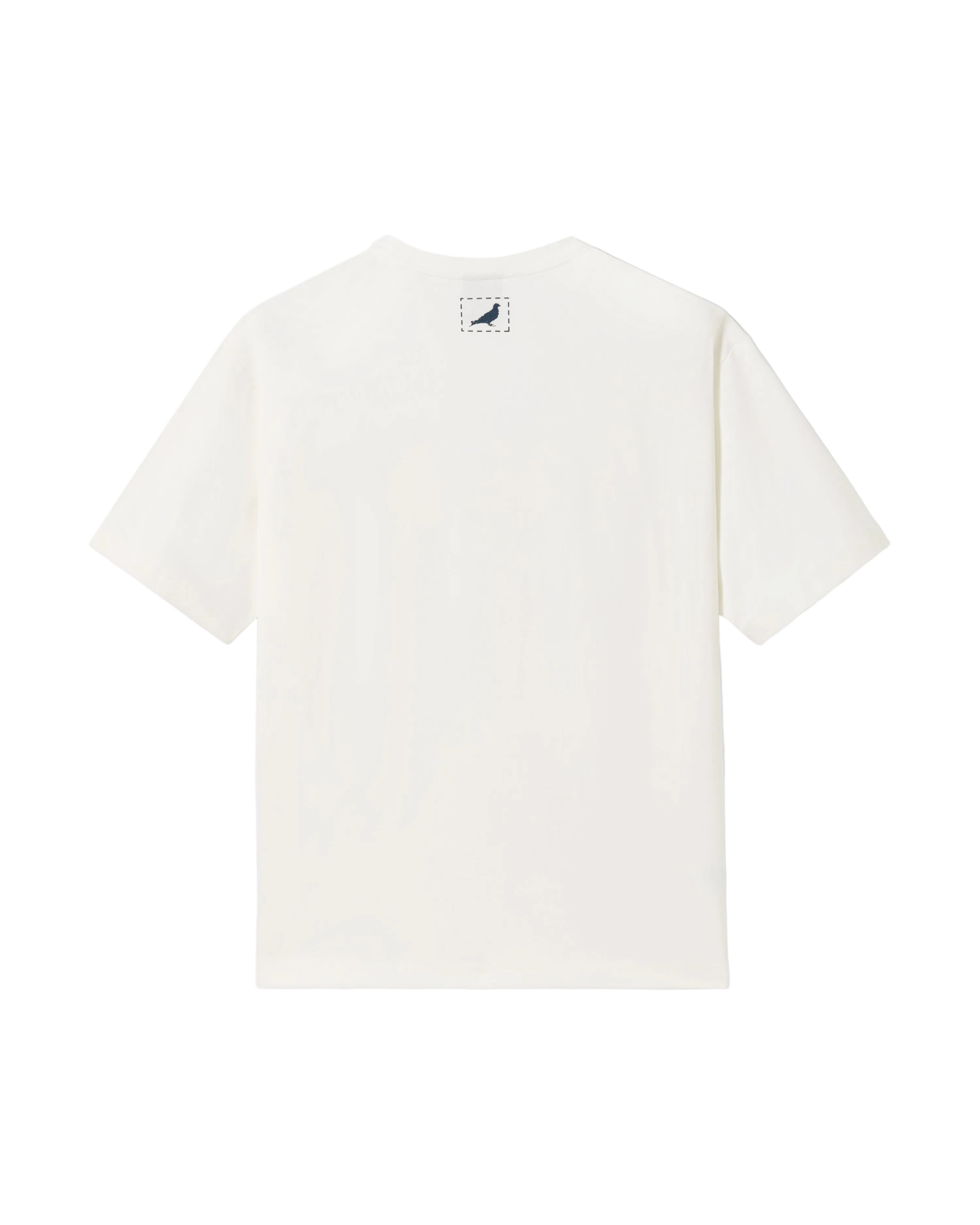 Camiseta Staple Pigeon Bonsai Delivery Tee blanca vista trasera detalle nuca