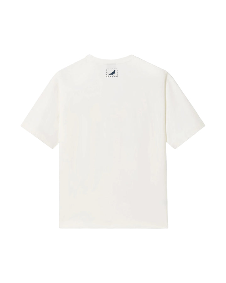 Camiseta Staple Pigeon Bonsai Delivery Tee blanca vista trasera detalle nuca