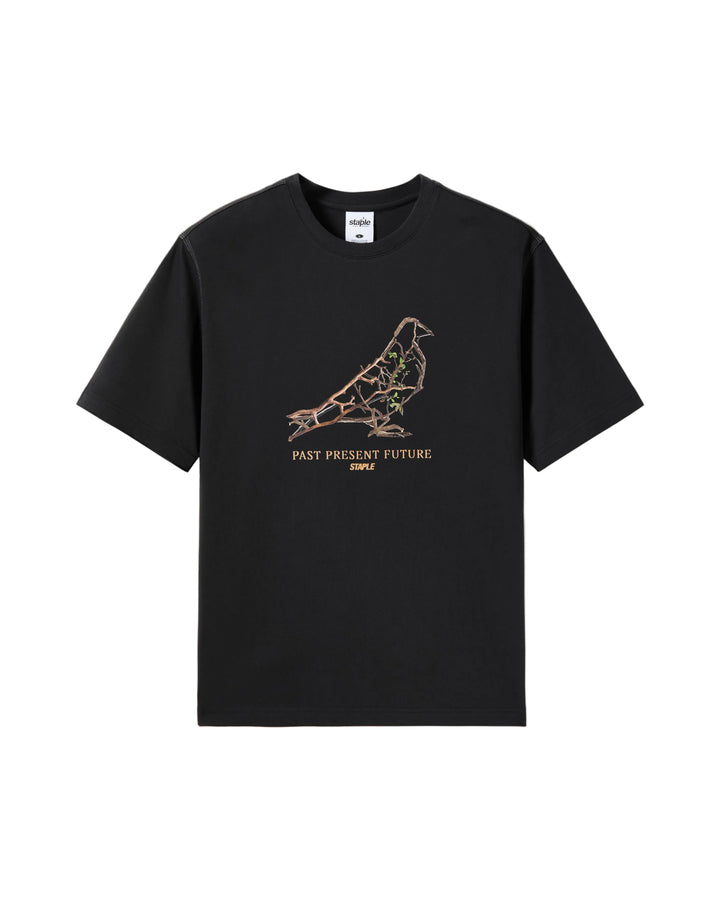 camiseta STAPLE Foliage Pigeon Tee grafico pigeon pecho manga corta streetwear
