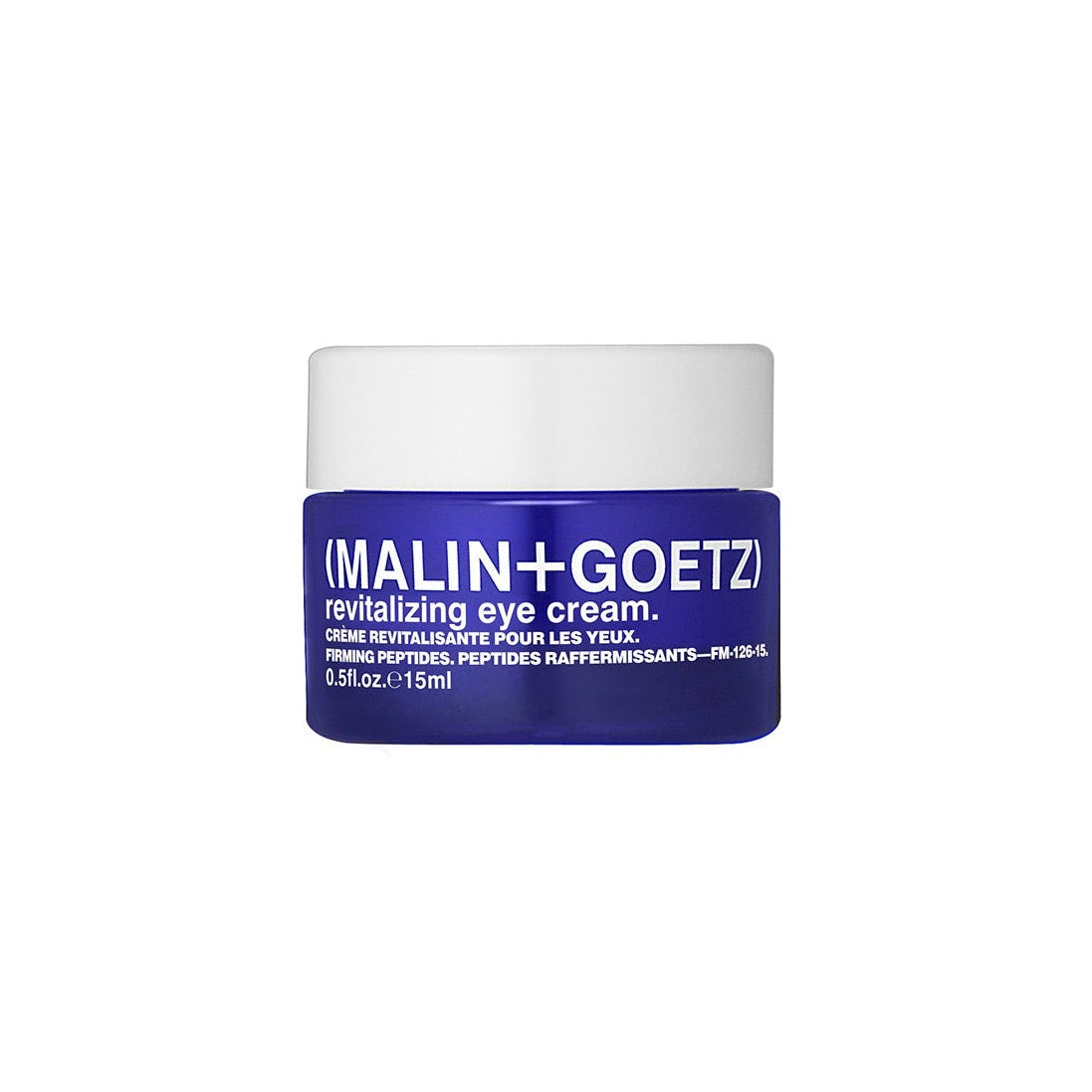 MALIN+GOETZ Revitalizing Eye Cream tarro crema revitalizante contorno ojos vista frontal