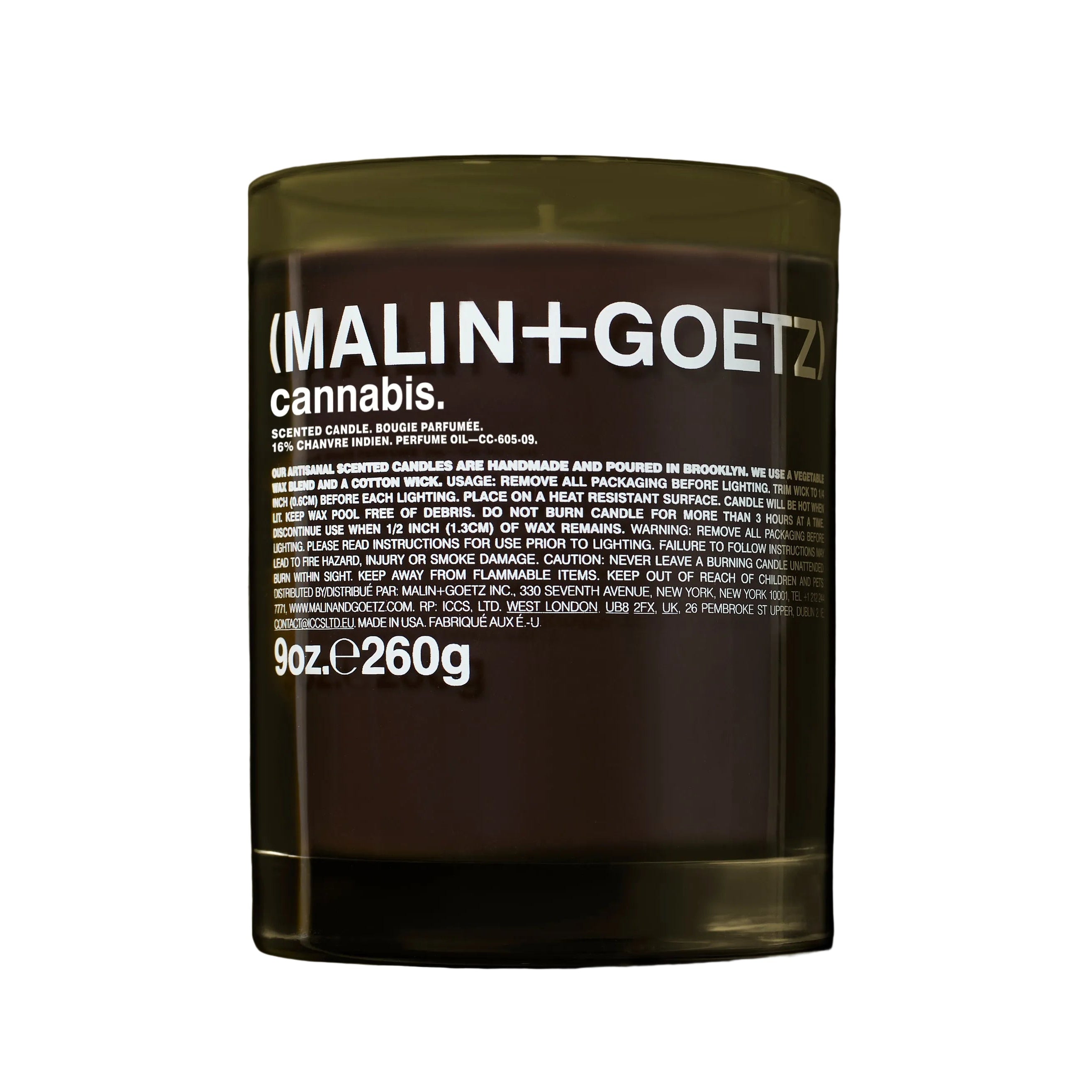 Vela Malin+Goetz Cannabis