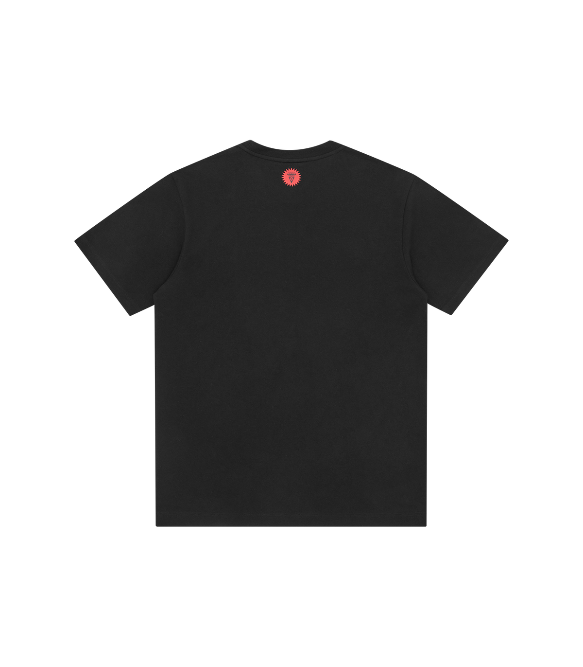 Camiseta ICECREAM Chocolate Bar negra, vista trasera