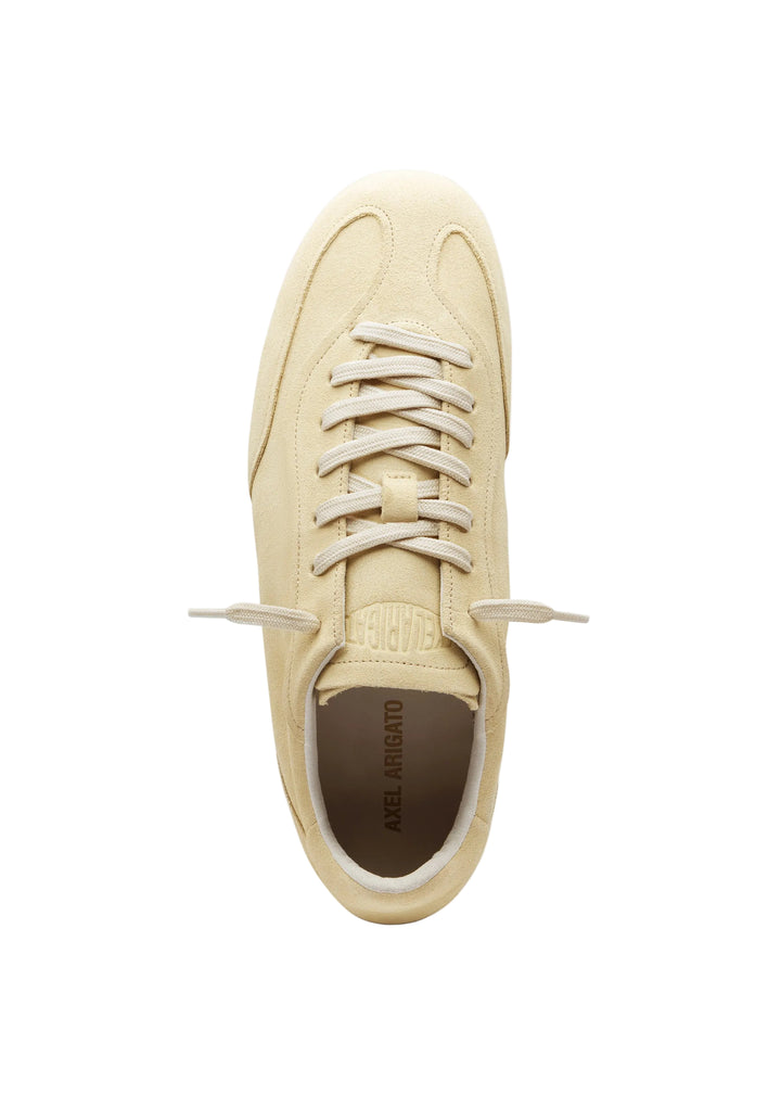 Axel Arigato Daze Runner Light Yellow perfil superior sneaker premium