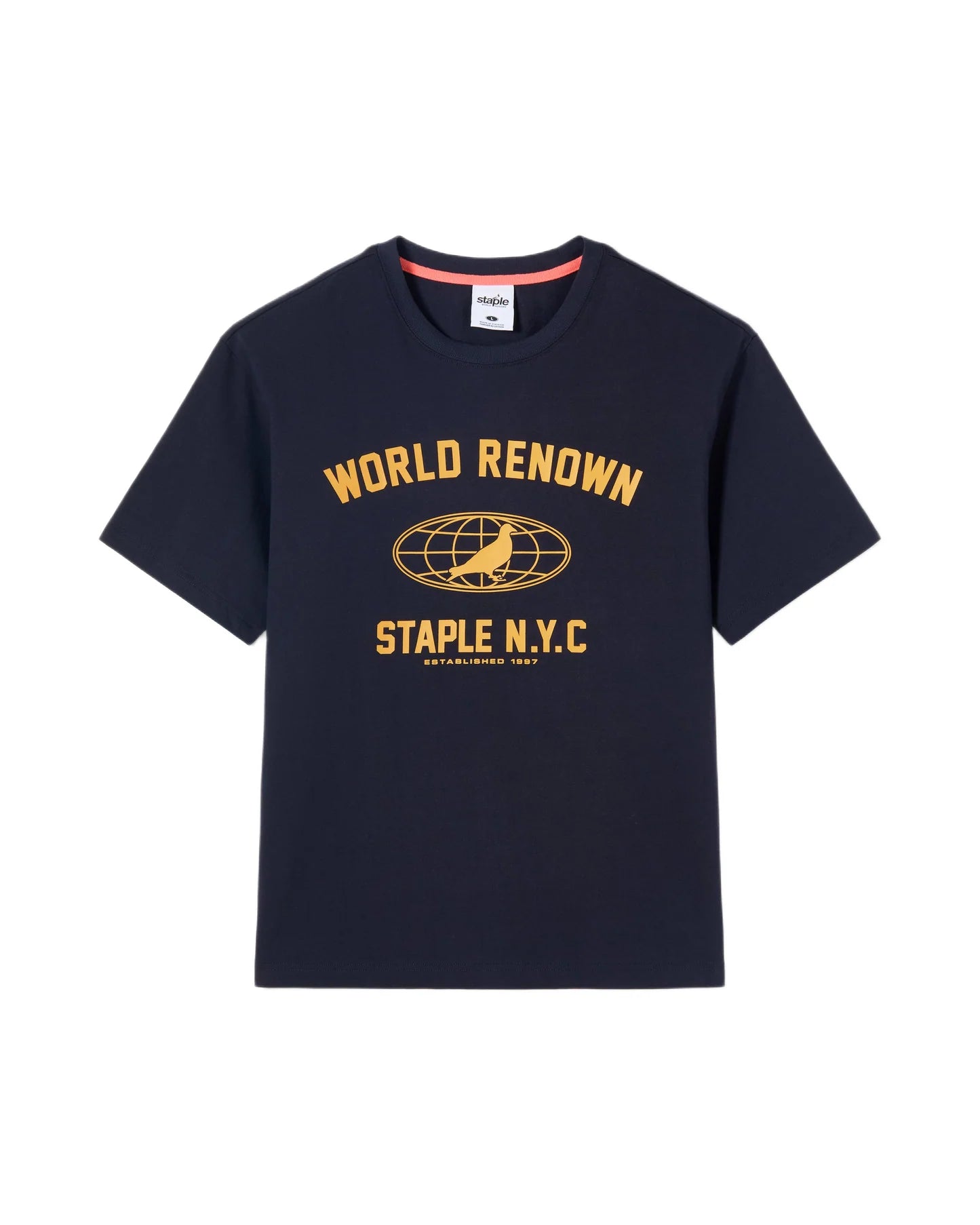 Camiseta Staple Worldwide Pigeon Navy