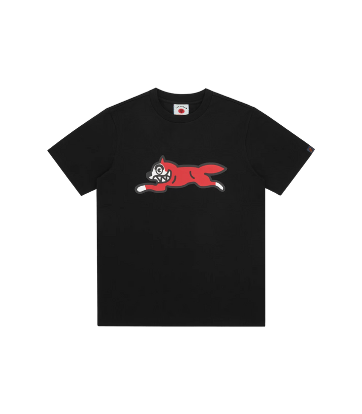 camiseta negra Running Dog de ICECREAM 