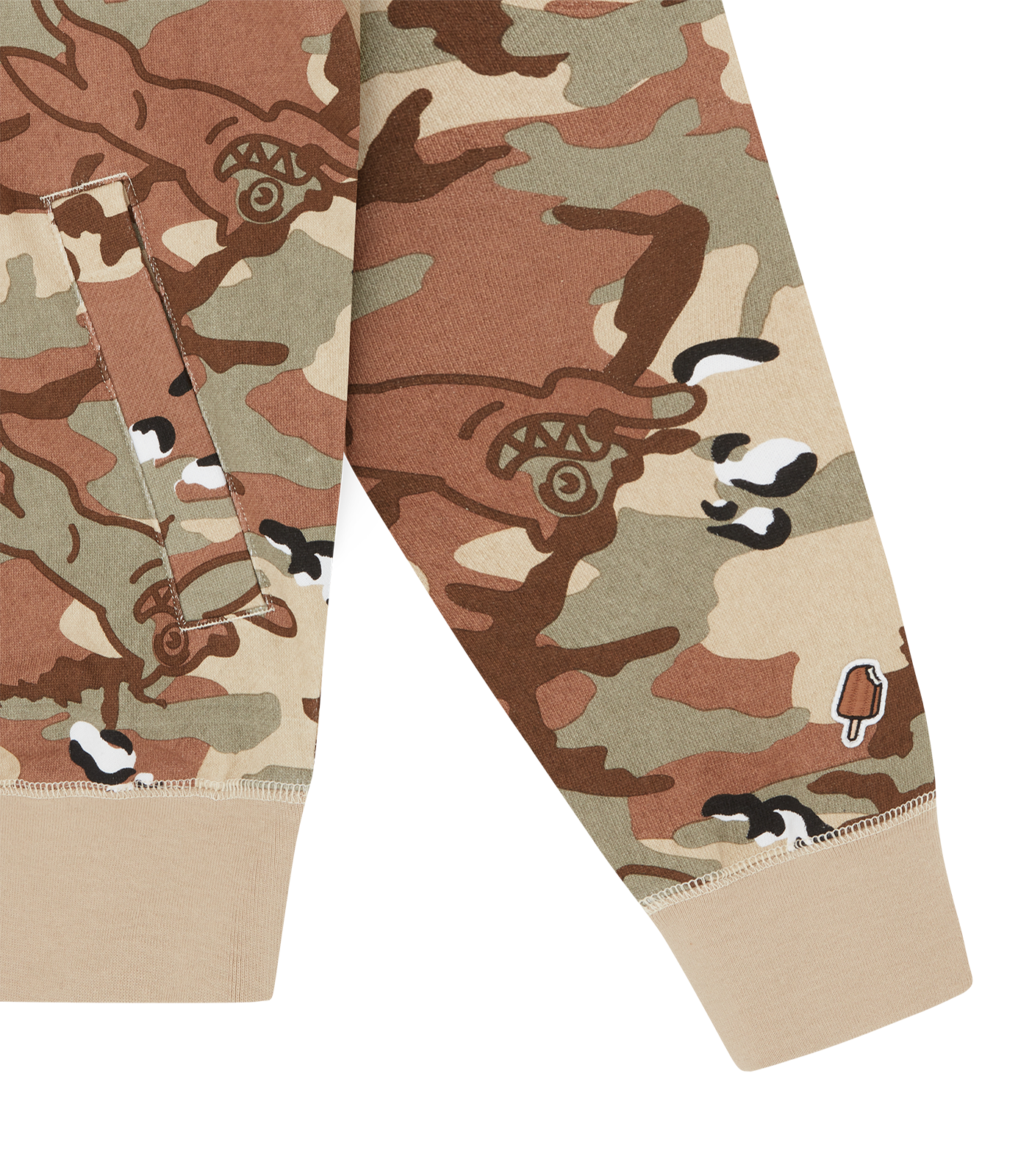 Sudadera ICECREAM Choc Chip Running Dog Zip