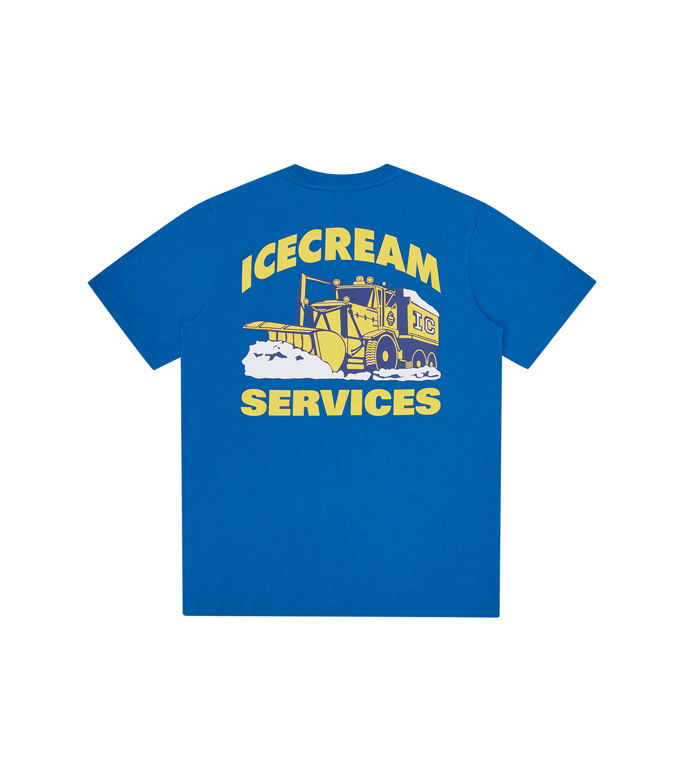 camiseta azul IC Services de ICECREAM Spring 26' regular fit