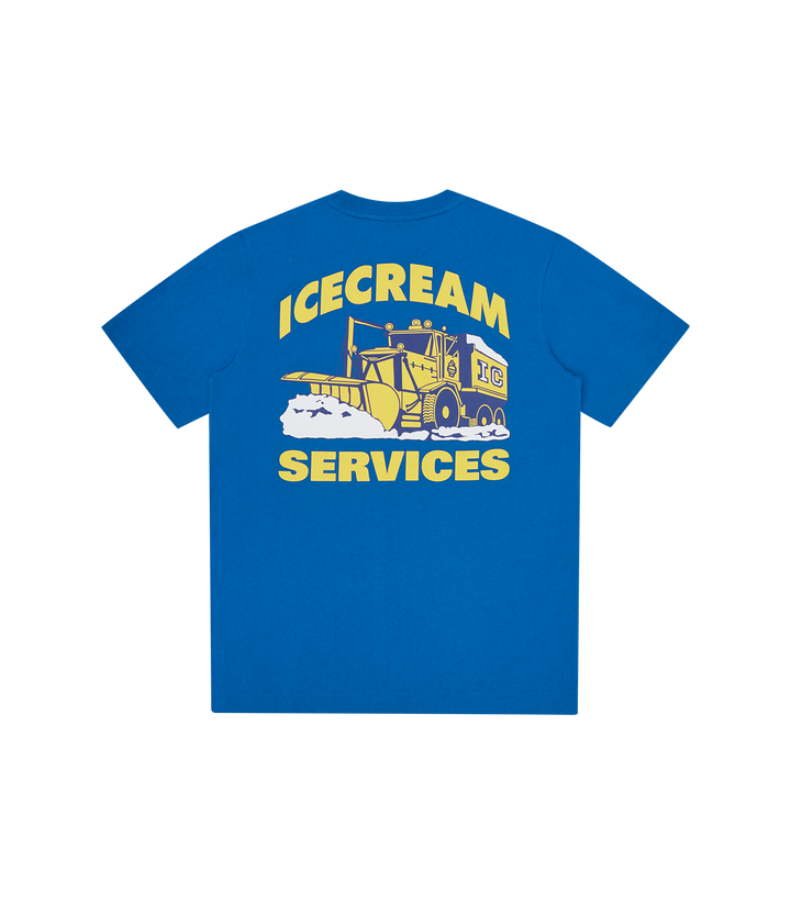 camiseta azul IC Services de ICECREAM Spring 26' regular fit