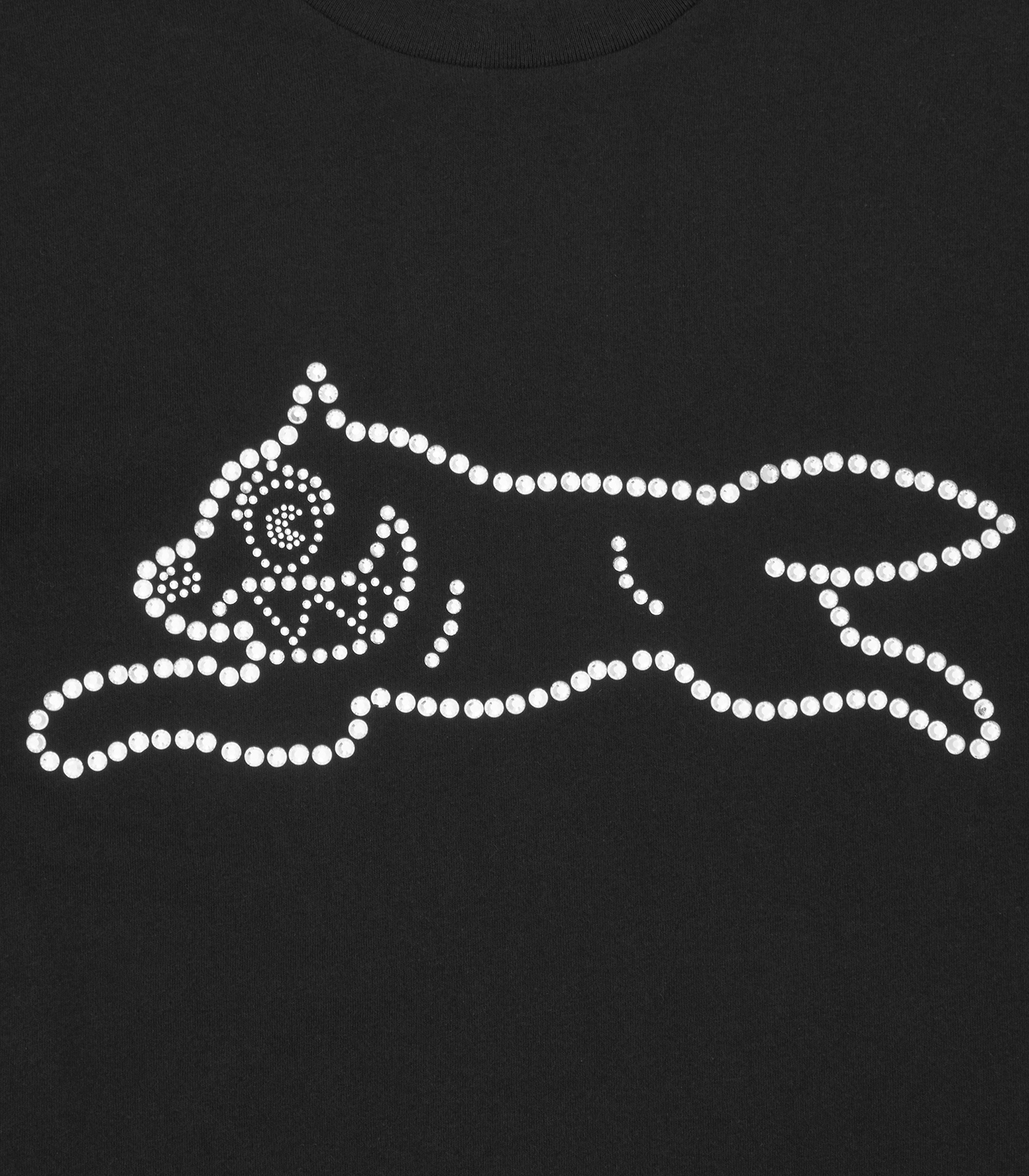Camiseta ICECREAM Crystal Running Dog Black