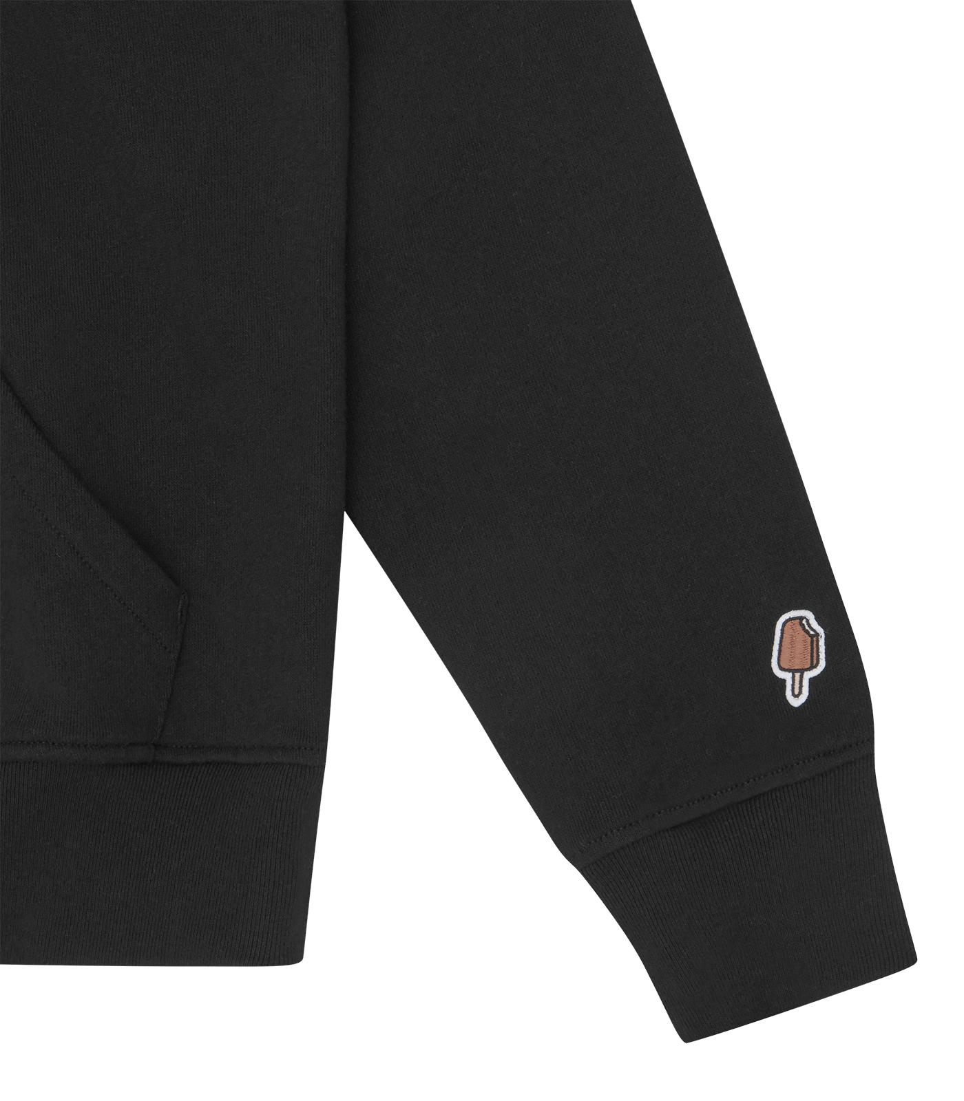 Sudadera ICECREAM Crystal Running Dog Black