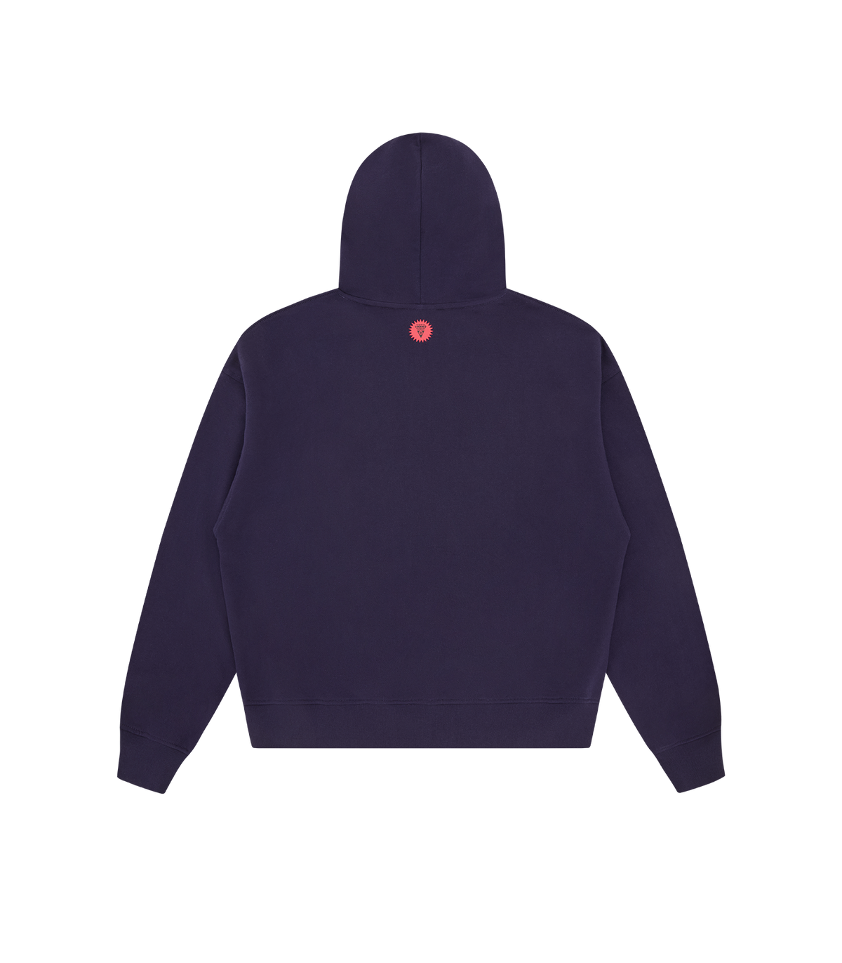 Espalda de la sudadera con capucha ICECREAM azul marino, vista trasera