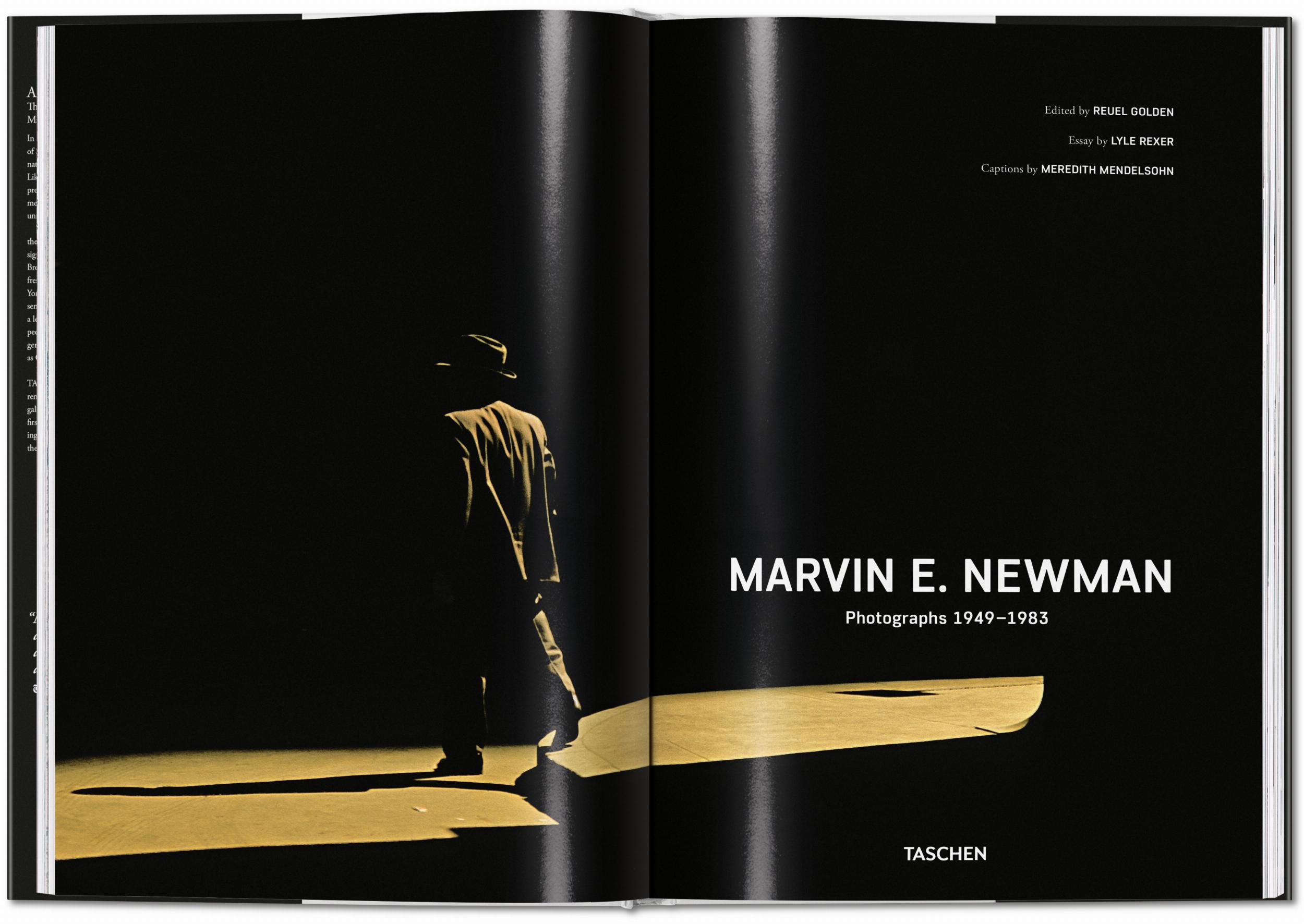 Marvin E. Newman. Photographs 1949-1983 Taschen XL