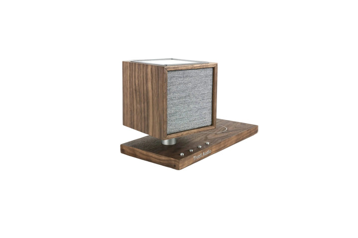Tivoli Audio Revive marrón| Altavoz, Carga Qi y Lámpara LED