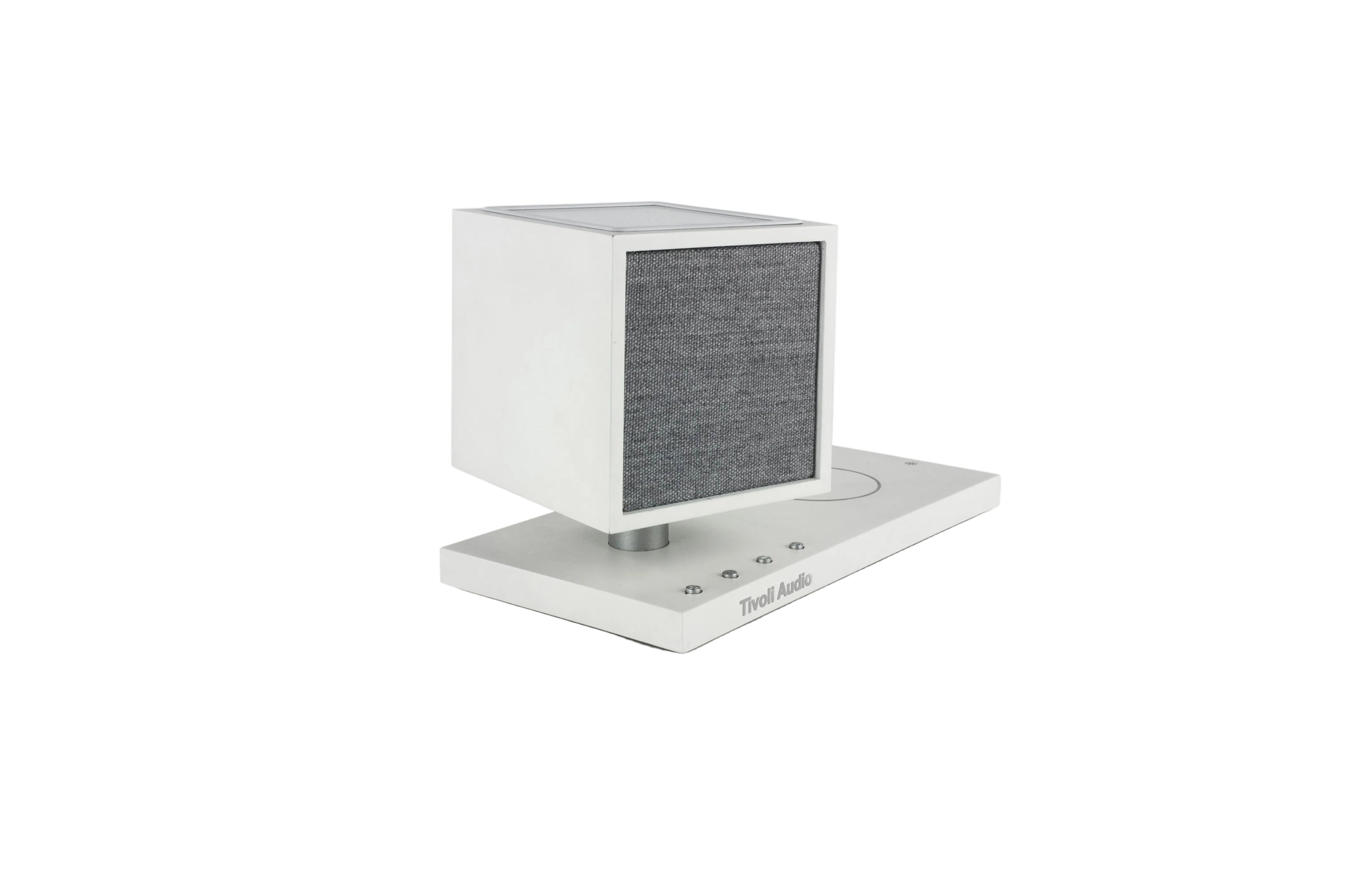 Tivoli Audio Revive blanco | Altavoz, Carga Qi y Lámpara LED