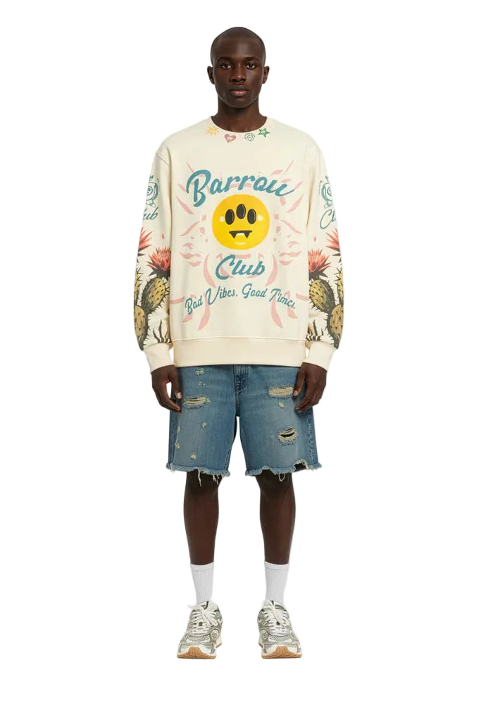 Sudadera Barrow Club Cream