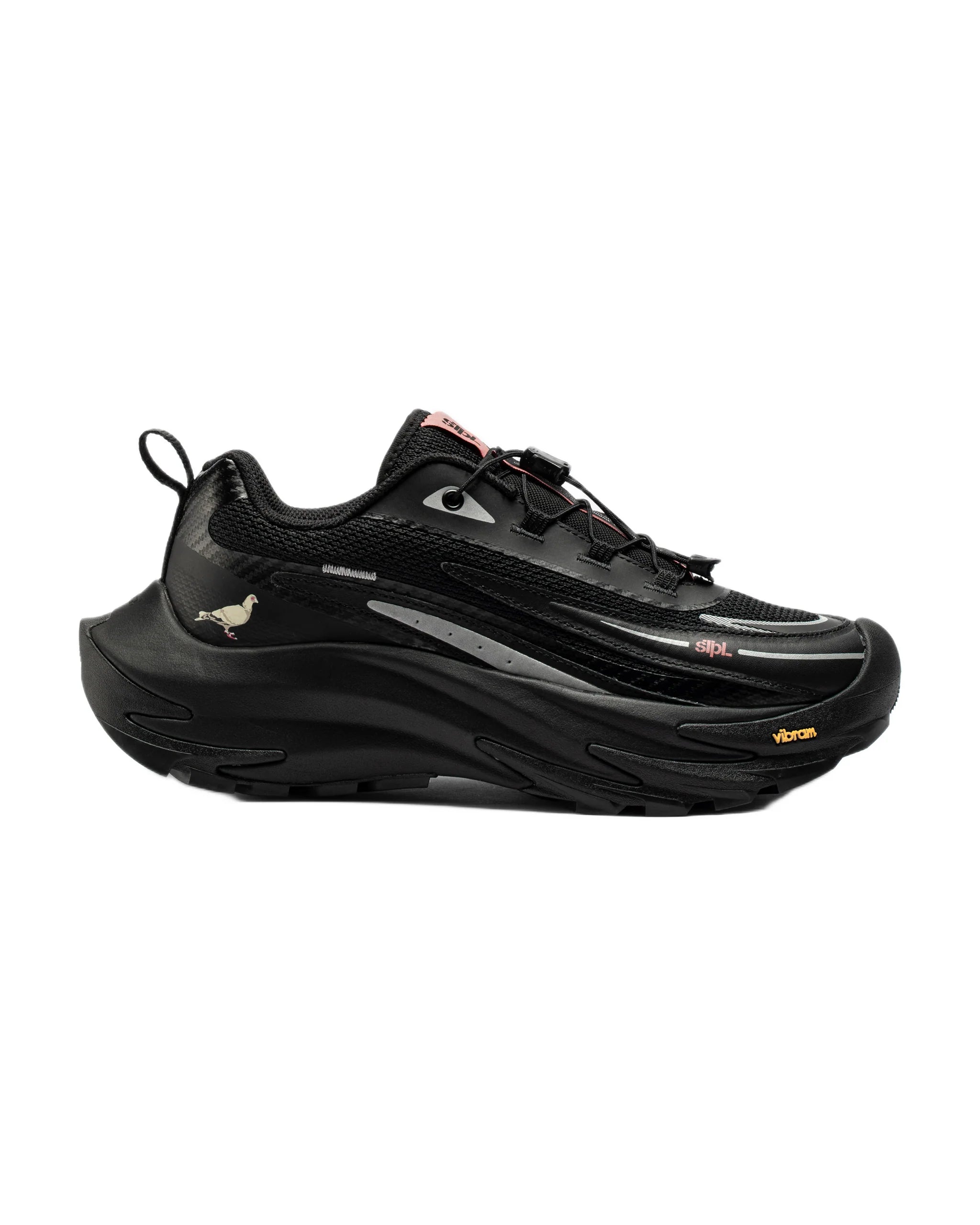 Staple Pigeon Breakneck.01 black perfil lateral sneaker NYC