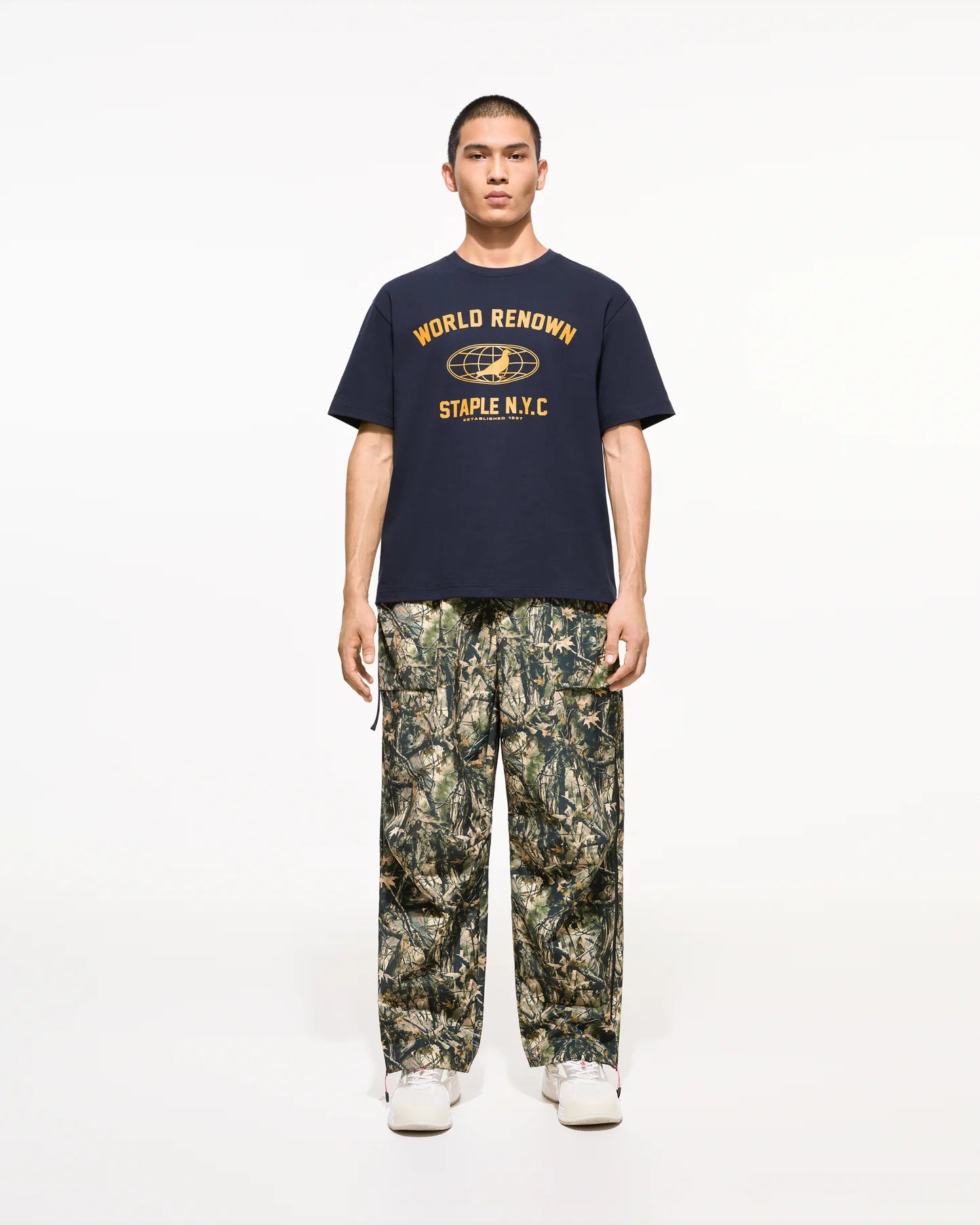 Camiseta Staple Worldwide Pigeon Navy
