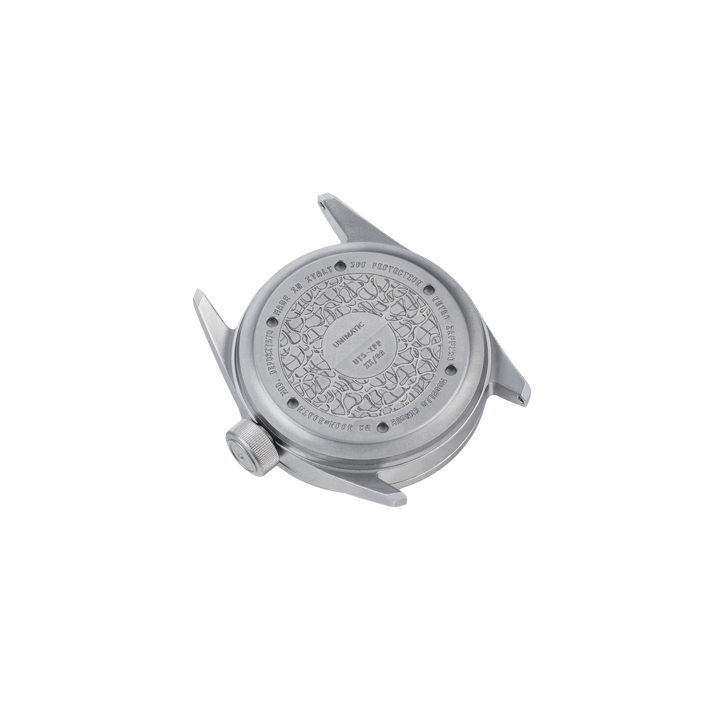 Unimatic Modello Cinque UT5-IPP fondo de caja grabado Swimming Pool acero sandblasted