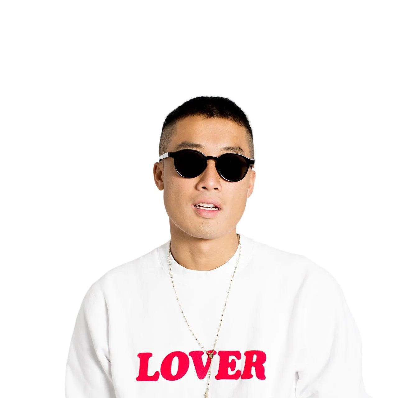 Hombre con gafas The Warhol Black de Retrosuperfuture