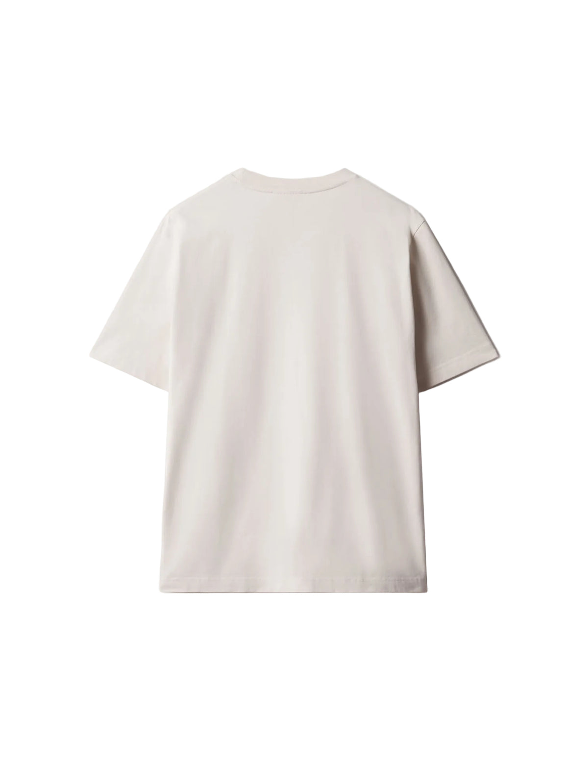Camiseta Maison Kitsuné Chillax Fox beige vista por la espalda